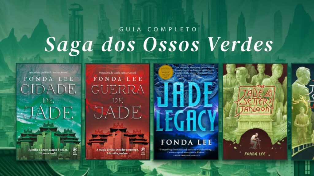 Imagem com os dizeres Guia completo Saga dos Ossos Verdes