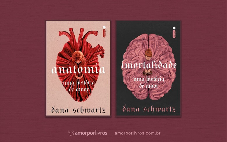 Ordem dos livros de Anatomia, de Dana Schwartz