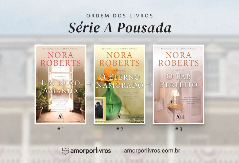 Ordem dos livros da série A Pousada da Nora Roberts