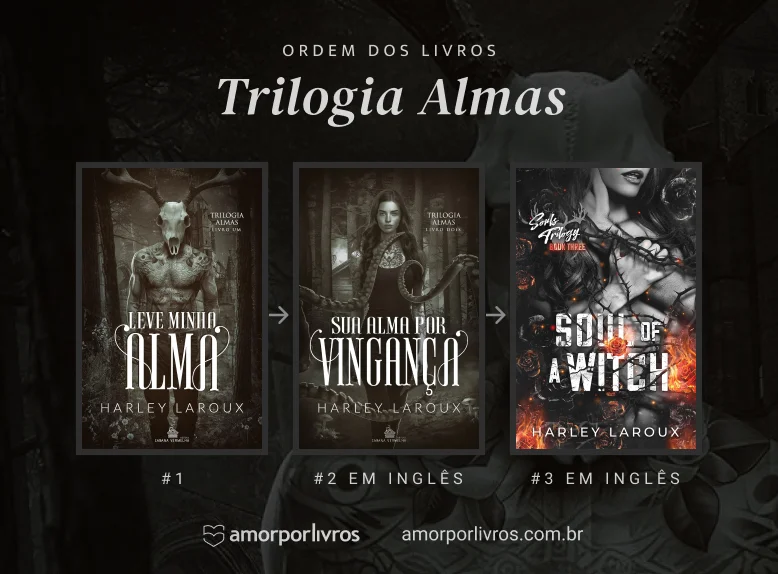 Ordem livros Trilogia Almas