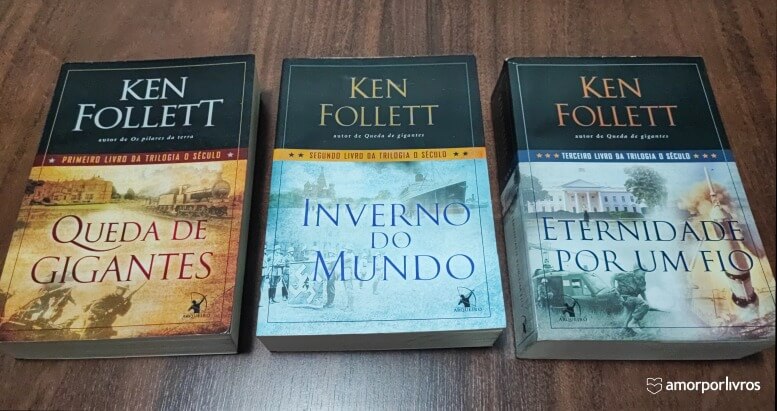 Livros da Trilogia o século em ordem de leitura