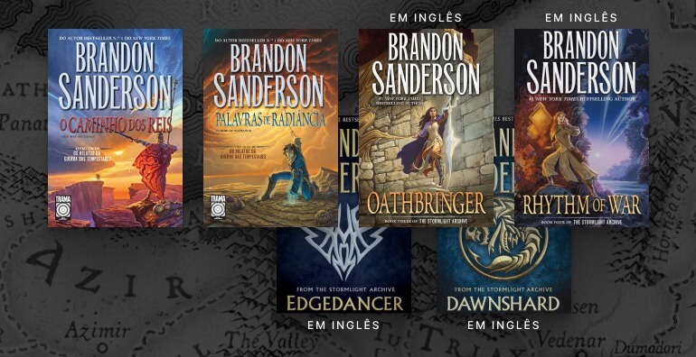 Mistborn: Ordem dos Livros de Brandon Sanderson